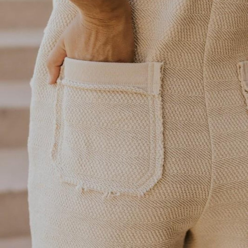 LEMON BLONDE TIE OVERALLS - Picture 9 of 10